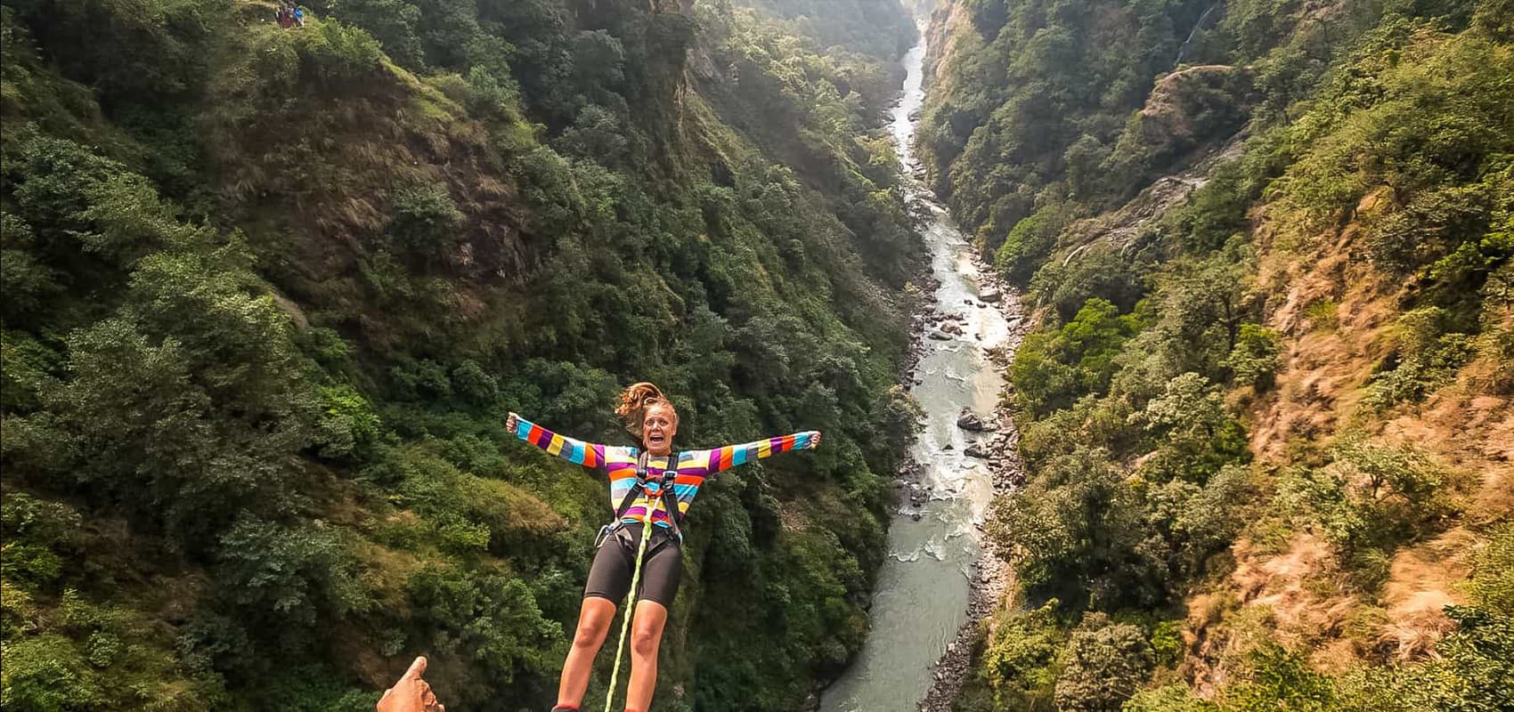 Bungy Jump in Bhote Koshi